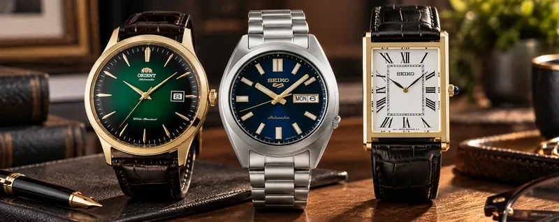 Os relógios masculinos mais elegantes com melhor custo-benefício