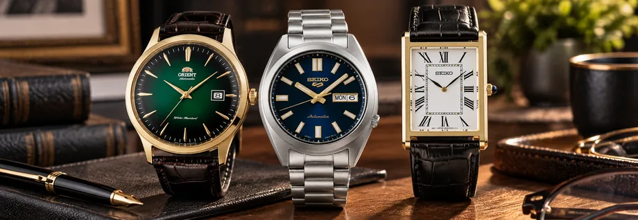 Os relógios masculinos mais elegantes com melhor custo-benefício