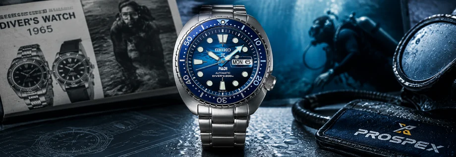 Seiko Prospex: história e evolução do lendário relógio de mergulho japonês